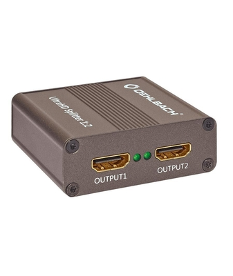 Oehlbach UltraHD Splitter 1:2 Διανομέας σήματος για HDMI® (Τεμάχιο) Brown