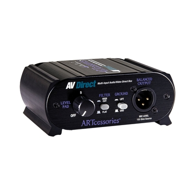 oem  ART Pro Audio AV Direct - Ενεργό DI Box Πολλαπλών Εισόδων