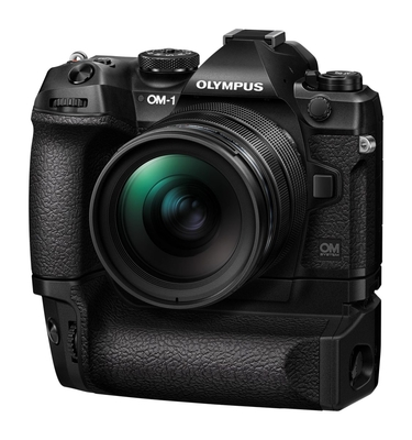 Olympus HLD-10 Power Battery Holder Grip for OM-1 (BLX-1 battery).