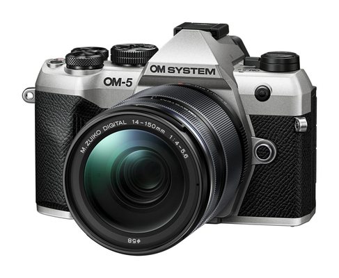 Olympus OM-5 II 1415-2 Kit silver, OM-5 II body silver M.Zuiko Digital 14-150mm F4-5.6 II lens black