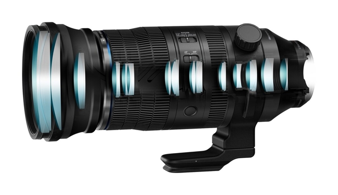 Olympus OM System M.Zuiko Digital ED 150-600mm F5.0-6.3 IS / EZ-M1560 black