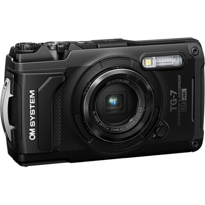 Olympus OM-System TG-7 Black - Tough Camera Underwater