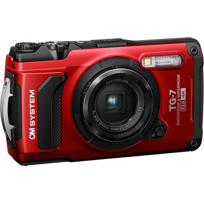 Olympus OM-System TG-7 Red Tough Camera Underwater