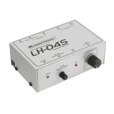 OMNITRONIC MINI ΠΡΟΕΝΙΣΧΥΤΗΣ ΜΙΚΡΟΦΩΝΟΥ ΜΕ PHANTOM POWER