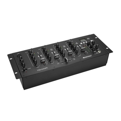 Omnitronic PM-444PI Τετρακάναλος μίκτης 19’ Bluetooth MP3 player με USB
