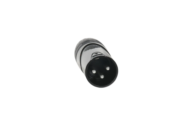 Onsei ON-D32 Βύσμα 3-pin XLR Αρσενικό - Χρώμα Μαύρο