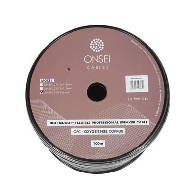 ONSEI ON-SPC240 ΚΑΛΩΔΙΟ ΗΧΕΙΩΝ 2X4MM2 τιμη μετρου