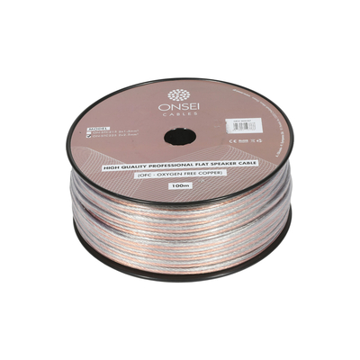 ONSEI ON-STC225 ΚΑΛΩΔΙΟ ΗΧΕΙΟΥ 2X2,5MM2 ΔΙΑΦΑΝΟ τιμη μετρου