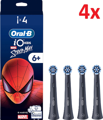 Oral-B Ανταλλακτικά Ηλεκτρικής Οδοντόβουρτσας Spiderman 4τμχ για 6m+.80850602