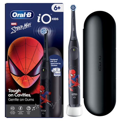Oral-B iO Kids Spider-Man Black Παιδική Ηλεκτρική Οδοντόβουρτσα.80850684