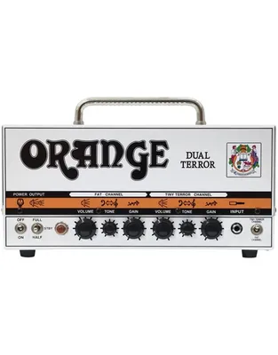 ORANGE Dual Terror 30/15/7W Kεφαλή Ηλεκτρικής Κιθάρας Με Λυχνίες
