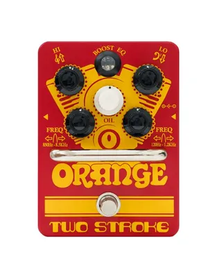 ORANGE Two Stroke Boost και EQ Πετάλι