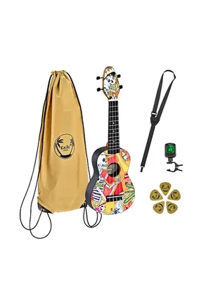 ORTEGA K2-EM Keiki Soprano Ukulele Πακέτο