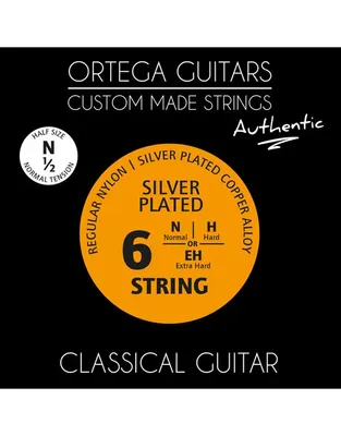 ORTEGA NYA12N Authentic Χορδές Κλασικής Κιθάρας 1/2 Normal Tension