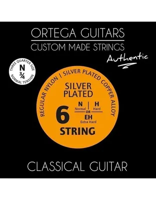 ORTEGA NYA34N Authentic Χορδές Κλασικής Κιθάρας 3/4 Normal Tension