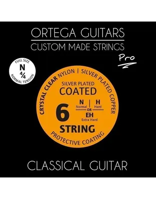 ORTEGA NYP44N Pro Χορδές Κλασικής Κιθάρας 4/4 Normal Tension Anti-Rust Coating