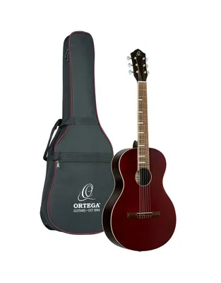 ORTEGA RRA-SRT Parlor Stained Red Κλασική Κιθάρα 4/4