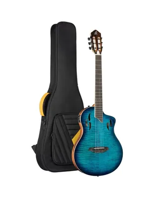 ORTEGA RTPDLX-FMA TourPlayer Hλεκτροκλασική Κιθάρα 4/4 με Θήκη