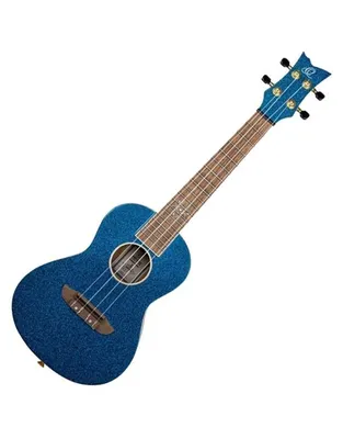 ORTEGA RUEL-MBL Ukulele Concert Metallic Blue με Θήκη
