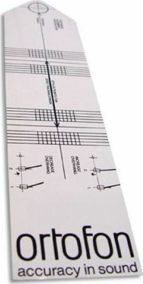 Ortofon Cartridge Alignment Protractor