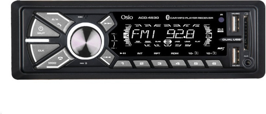 Osio ACO-4530UBT Ηχοσύστημα Αυτοκινήτου Universal 1DIN (Bluetooth/USB/AUX)