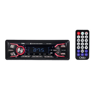 Osio ACO-4720UBT Ηχοσύστημα Αυτοκινήτου με 7 Φωτισμούς FM, 2xUSB, Aux-In, Bluetooth και τηλεχειριστήριο 4 x 45W