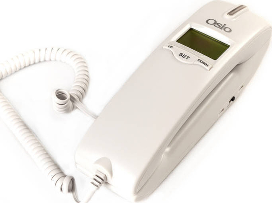 Osio Display OSW-4650 Ενσύρματο Τηλέφωνο Γόνδολα (White)