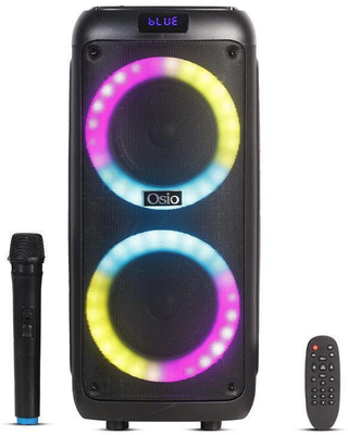 Osio OBT-8035 Σύστημα Karaoke με Ασύρματo Μικρόφωνo σε Μαύρο Χρώμα