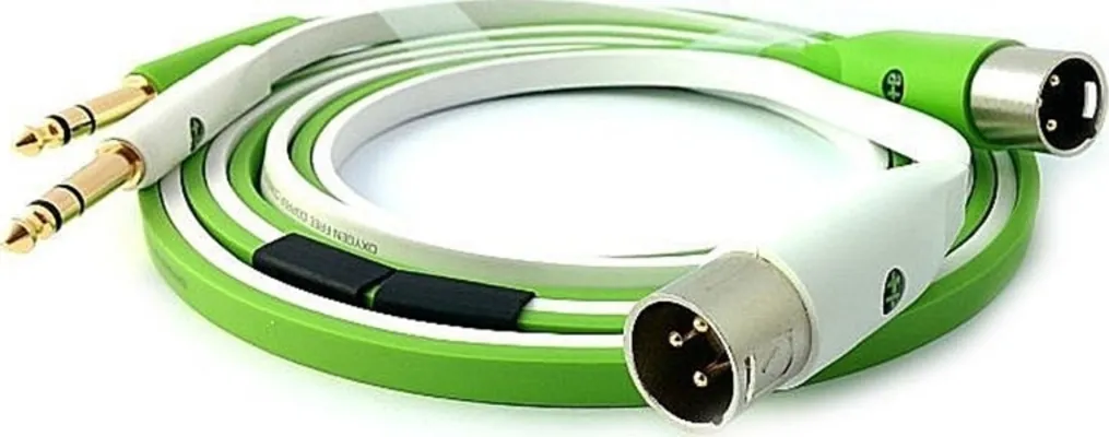 Oyaide Audio Cable 2x XLR male - 2x 6.3mm male 1m (d+ TXM class B)