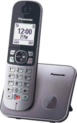 Panasonic KX-TG6851GRM  Ασύρματο Τηλέφωνο με Aνοιχτή Aκρόαση