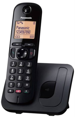 Panasonic KX-TGC250GRB με Πλήκτρο Αποκλεισμού Κλήσεων και Ανοιχτή Ακρόαση Μαύρο