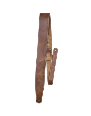 PERRI'S SP25S-7049 Tan Baseball Δερμάτινη Ζώνη Ηλεκτρικής Κιθάρας - Μπάσου