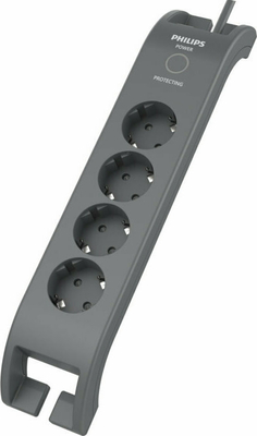 Philips Πολύπριζο Ασφαλείας 4 Θέσεων SPN3140A/10