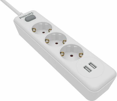 Philips SPN3032W/GRS 3 Θεσεων Πολύμπριζο