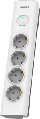 Philips SPN7040WA/GRS 4 Θεσεων Προστασία Ρεύματος