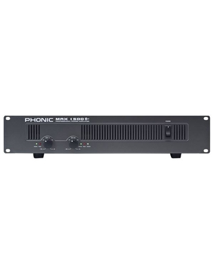 PHONIC MAX-1500 PLUS Τελικός Ενισχυτής 2x450W@4Ω
