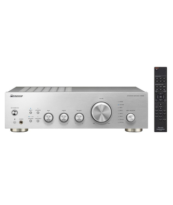 Pioneer A-40AE Ολοκληρωμένος Ενισχυτής 2 Καναλιών 60W + 60W Silver