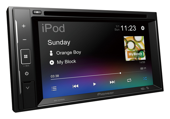 Pioneer AVH-A240DAB Ηχοσύστημα Αυτοκινήτου Universal 2DIN (Bluetooth/USB/AUX) με Οθόνη Αφής 6.2" & Αποσπώμενη Πρόσοψη