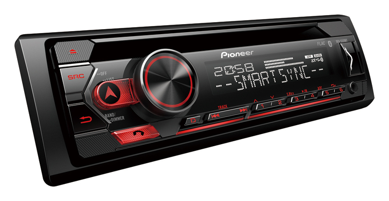 Pioneer DEH-S320BT Ηχοσύστημα Αυτοκινήτου Universal 1DIN (Bluetooth/USB/AUX) με Αποσπώμενη Πρόσοψη