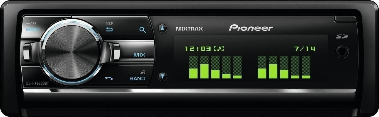 Pioneer DEH-X9600BT Ηχοσύστημα Αυτοκινήτου Universal 1DIN (Bluetooth/USB/AUX)
