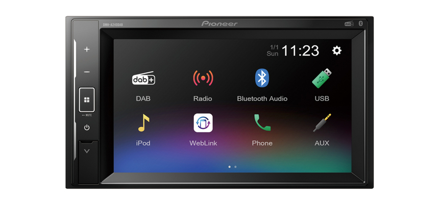 Pioneer DMH-A240DAB 6,2 Inch Radio Dab Bluetooth USB Mirroring