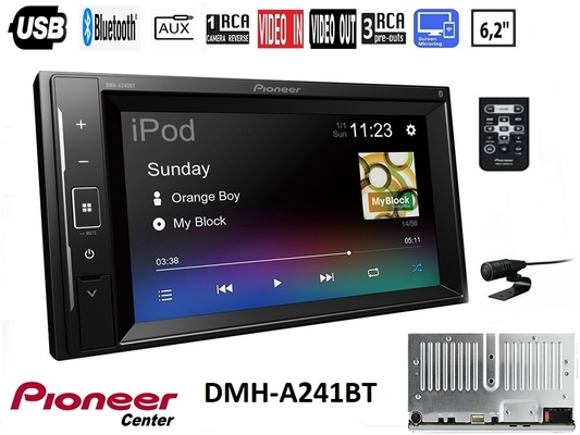 PIONEER DMH-A241BT 6,2inch ,RADIO, Bluetooth , USB , Mirroring
