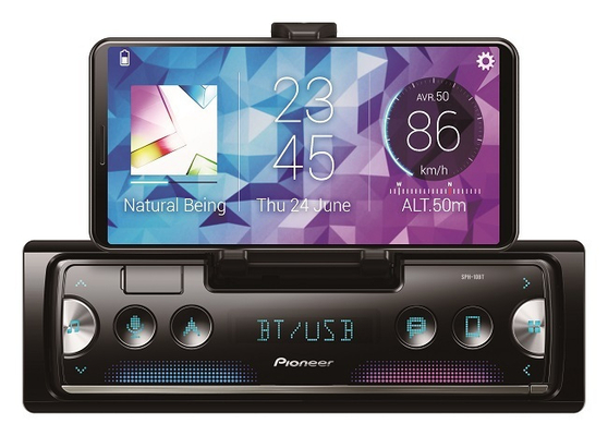 Pioneer SPH-10BT Ηχοσύστημα Αυτοκινήτου Universal 1DIN (Bluetooth/USB) με Αποσπώμενη Πρόσοψη