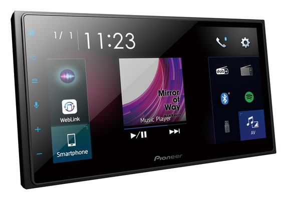 Pioneer SPH-DA250DAB , Ενσύρματο Apple carplay , Android auto , 3 Rca 4 Volt