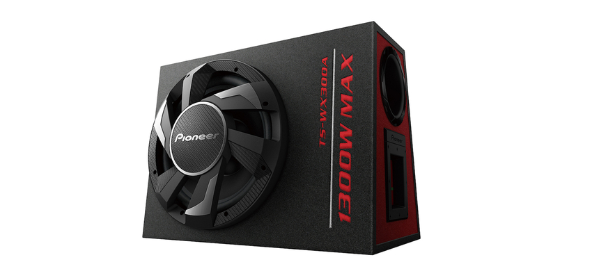 Pioneer TS-WX300A Αυτοενισχυόμενο Subwoofer Αυτοκινήτου 12" 350W RMS με Κούτα