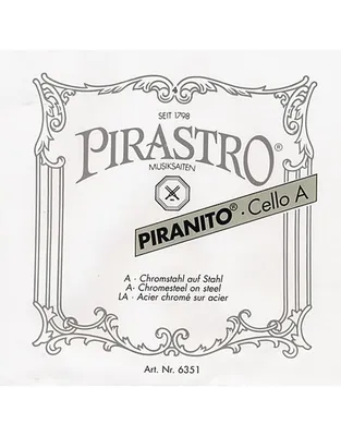 PIRASTRO Piranito Medium 635160 A Ball Steel Xορδή Tσέλου Λα 1/4 + 1/8
