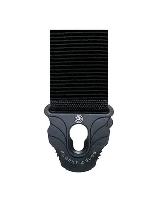 PLANET WAVES Black Tubular Ζώνη Ηλεκτρικής Κιθάρας - Μπάσου με Strap Lock