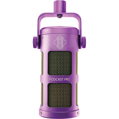 Sontronics  Sontronics Podcast Pro Purple + Δώρο XLR to USB Cable - Δυναμικό Μικρόφωνο Podcast