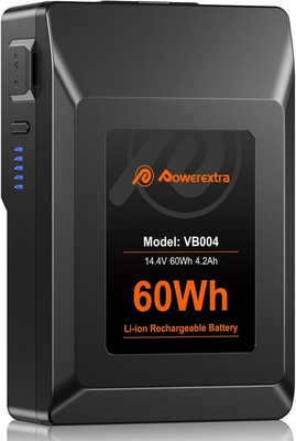 Powerextra VB004 V-Mount Battery with D-Tap 4200mAh 60Wh