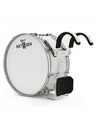 PREMIER NXT GEN 22" x 10" Traditional White Γκράν Κάσα Παρέλασης με Εξάρτηση και Κόπανους